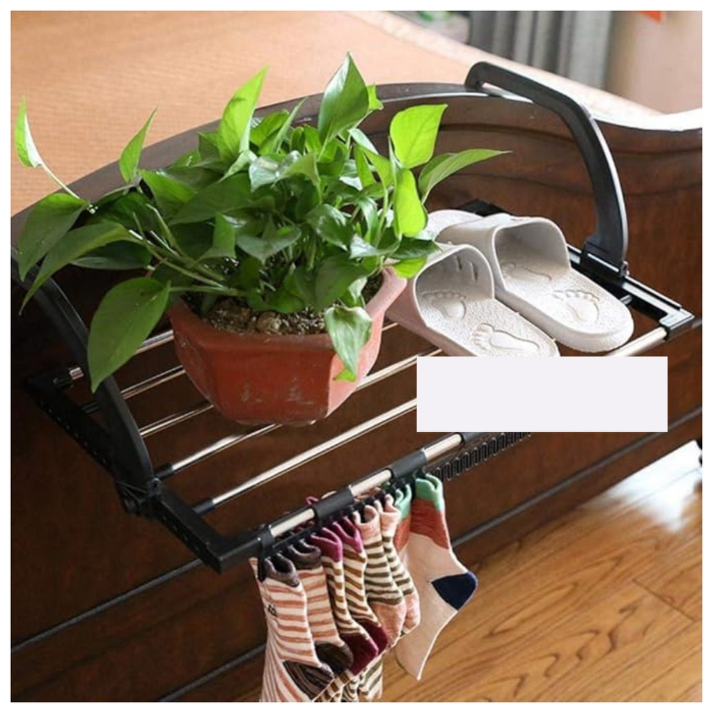 Tendedero Horizontal Pequeño de Ventana