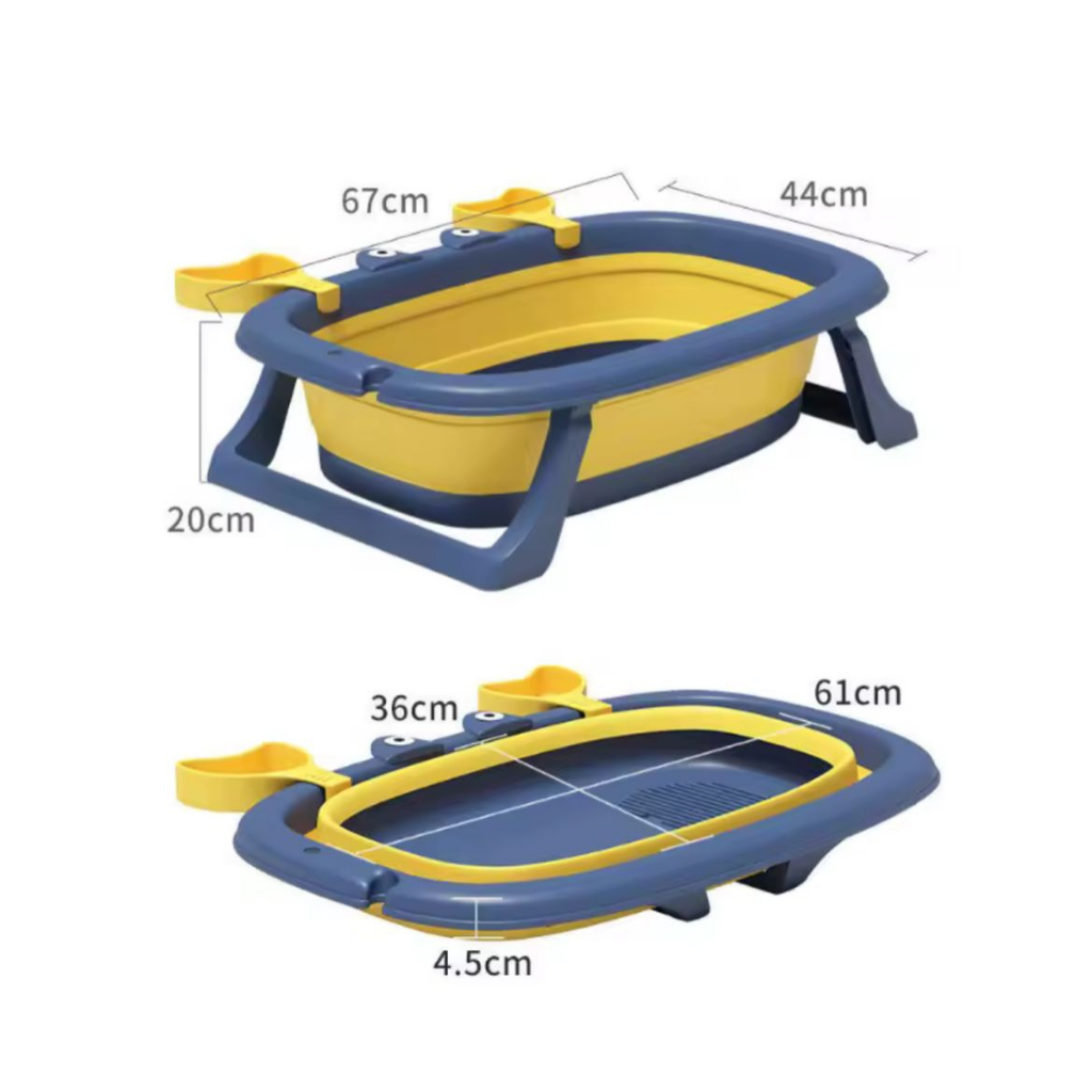 Tina Bañera Plegable con Diseño de Cangr
